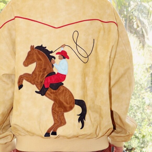 NWT Bailey Rose Rodeo Bomber Jacket Western Style Women’s - Picture 2 of 6